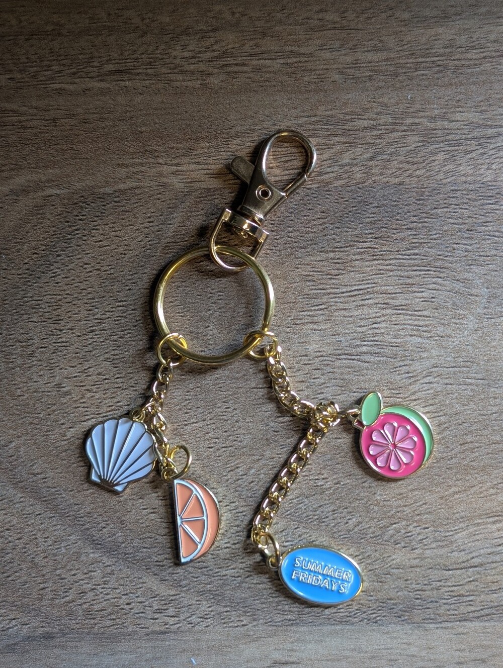 Summer Fridays Pink Guava Release keychain Bag charm * Limited Edition**